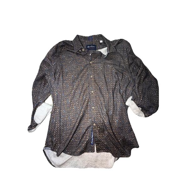 Robert Graham Other - Robert Graham Modern Americana XL Long Sleeve Button Shirt Geometric (Y8)